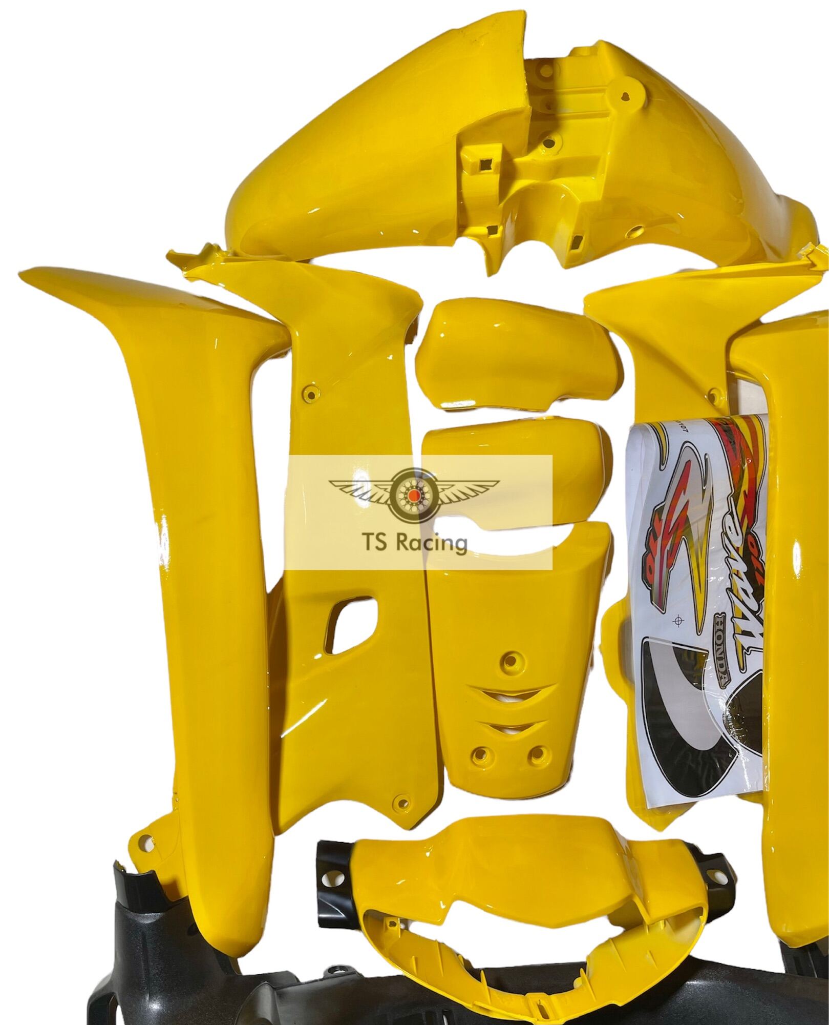 Dàn áo wave alpha - wave nhỏ vàng bạc - tặng team 3 lớp