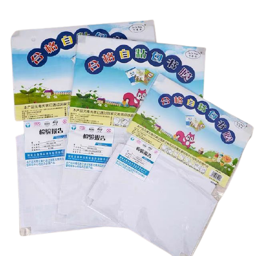 Set 10 Tờ Decal Bọc Sách Vở, Giấy Bóng Bọc Sách Vở Trong Suốt Chống Thấm Nước, Chống Rách