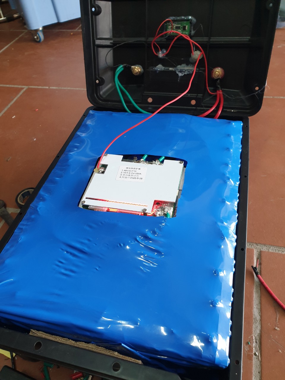 [Trả góp 0%] Bình acquy Pin Lithium 48V 50AH