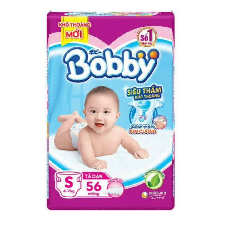 BỈM DÁN BOBBY S54 MẪU MỚI TẶNG 6 MIẾNG QUẦN M
