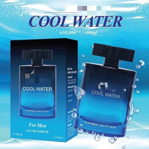 Nước hoa nam Cool Water - THƠM MÁT, SẢNG KHOÁI ĐẦY NAM TÍNH (100ML) - COOL WATER 100ML