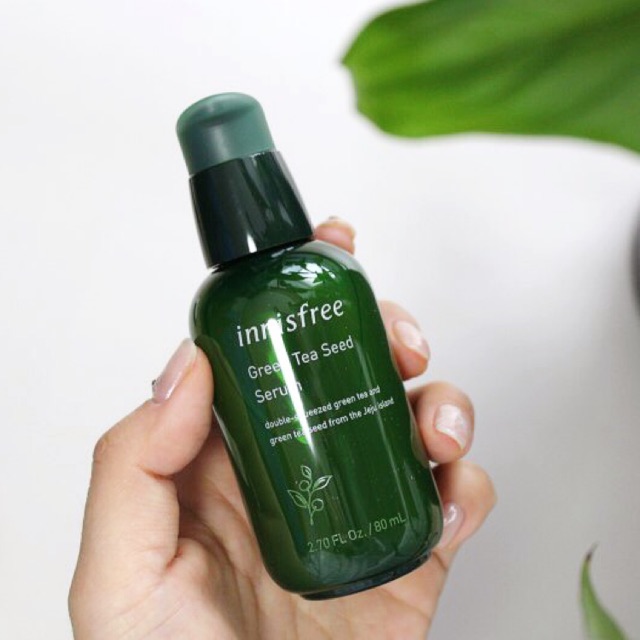 [HCM](Mẫu mới 2021) Serum trà xanh Innisfree Green tea seed serum