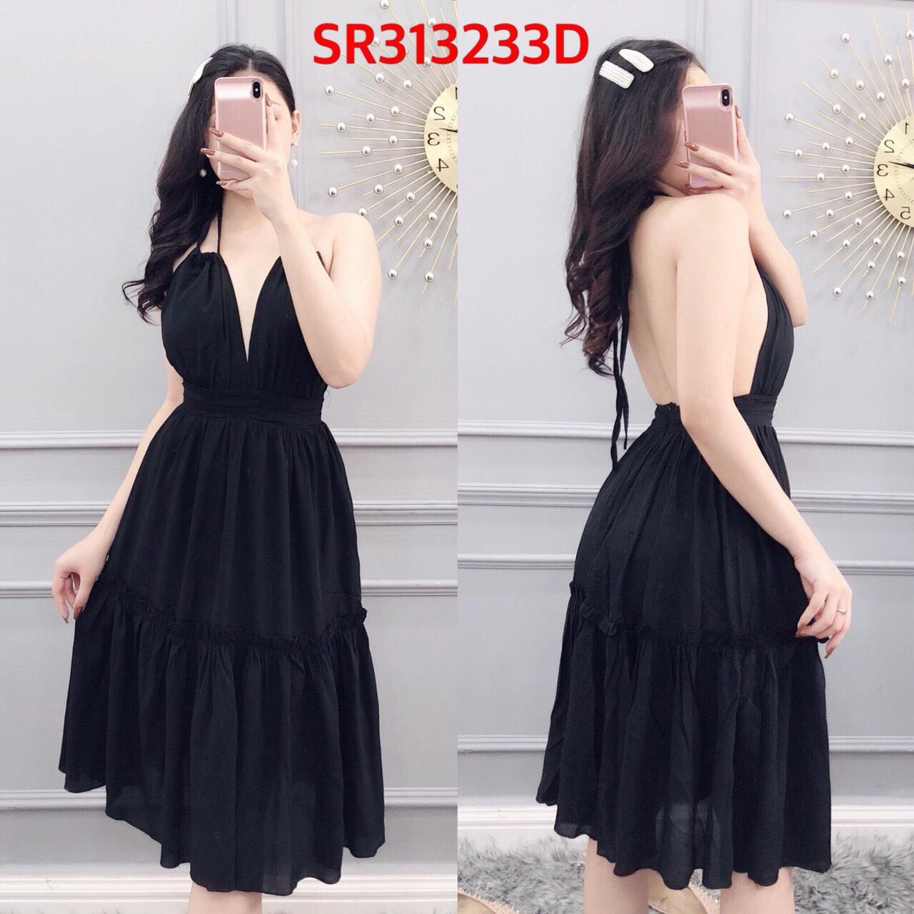 (HÌNH THẬT) ĐẦM VOAN CỘT DÂY HÀNG CHUẨN  X79 HÓT NHẤT 2019