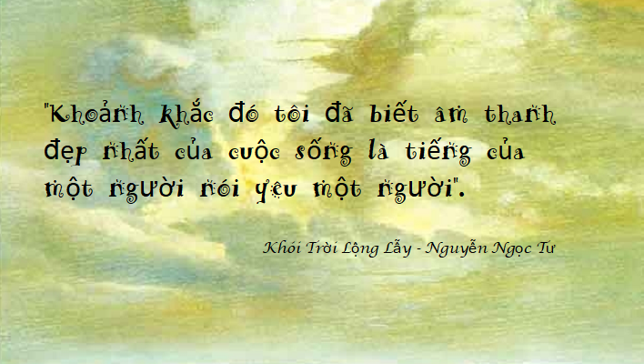 Khói Trời Lộng Lẫy