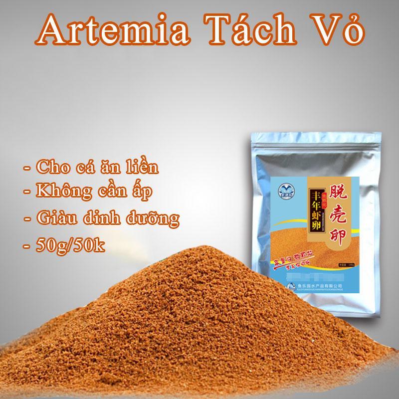 Artemia Sấy Khô - Cho Cá Ăn Không Cần Ấp (50g)