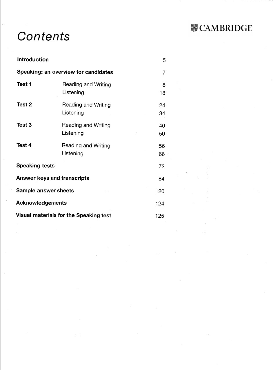 Sách A2 Key 1 for the Revised 2020 Exam Student's Book with Answers