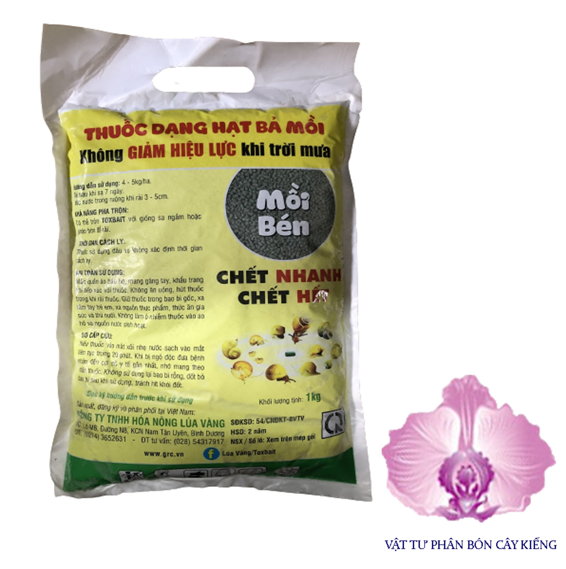 Bả Mồi Ốc Toxbait 120AB - #149B# 1kg
