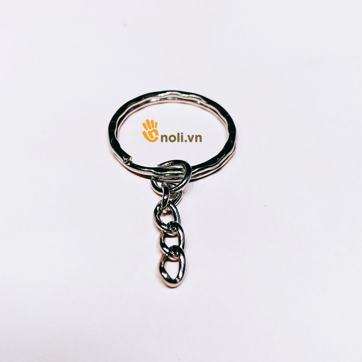 Móc Khóa Inox treo thú bông (Gói 10 cái)