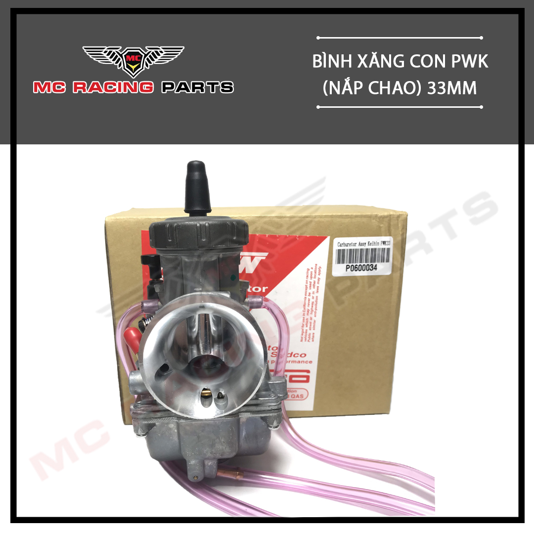 BÌNH XĂNG CON PWK (NẮP CHAO) 33mm