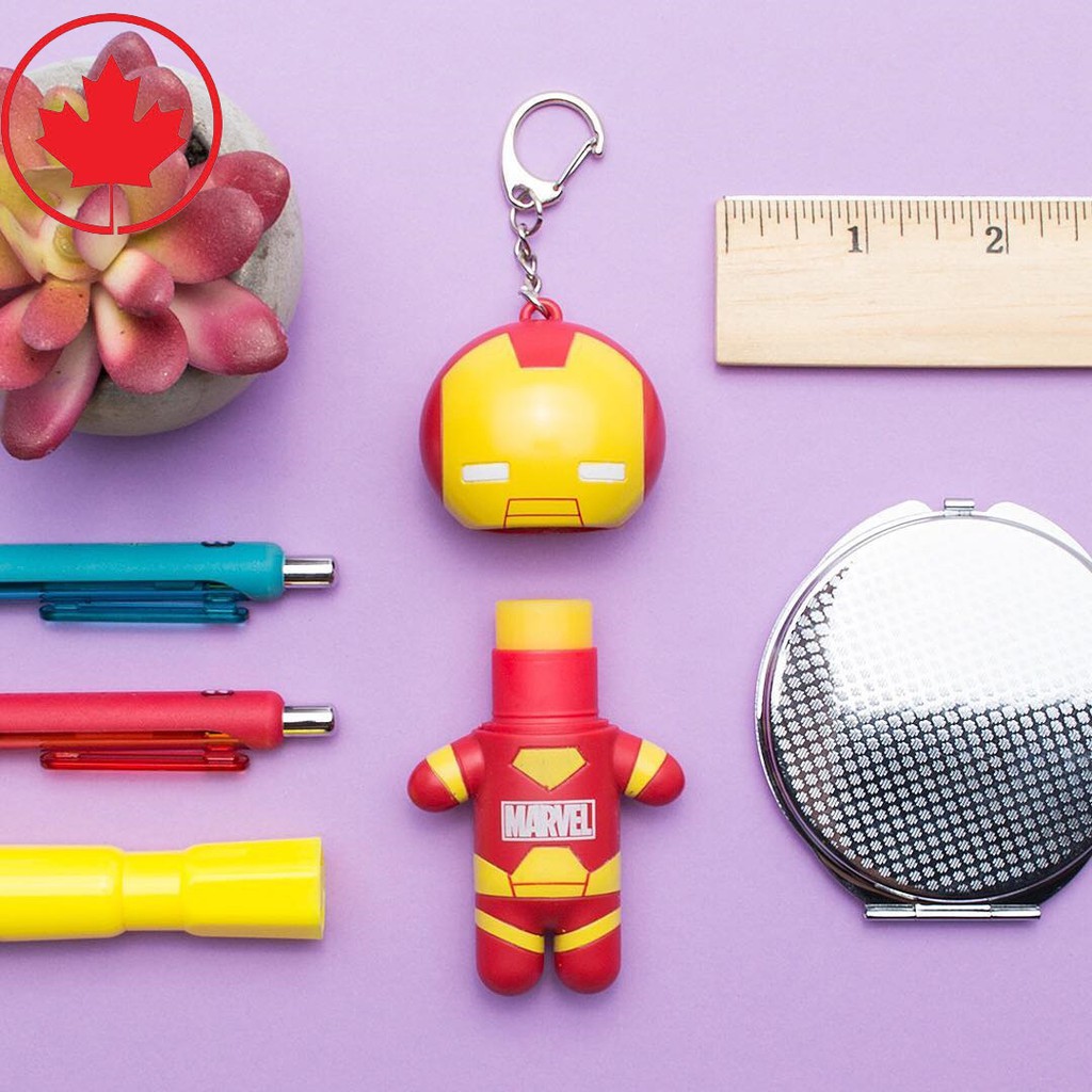 [Hàng công ty có tem] Son siêu nhân Marvel - Lipsmacker - người sắt Iron Man (Made in Usa)