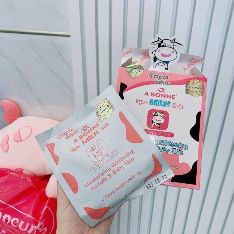 Muối tắm bò tẩy da chết bò Abonne