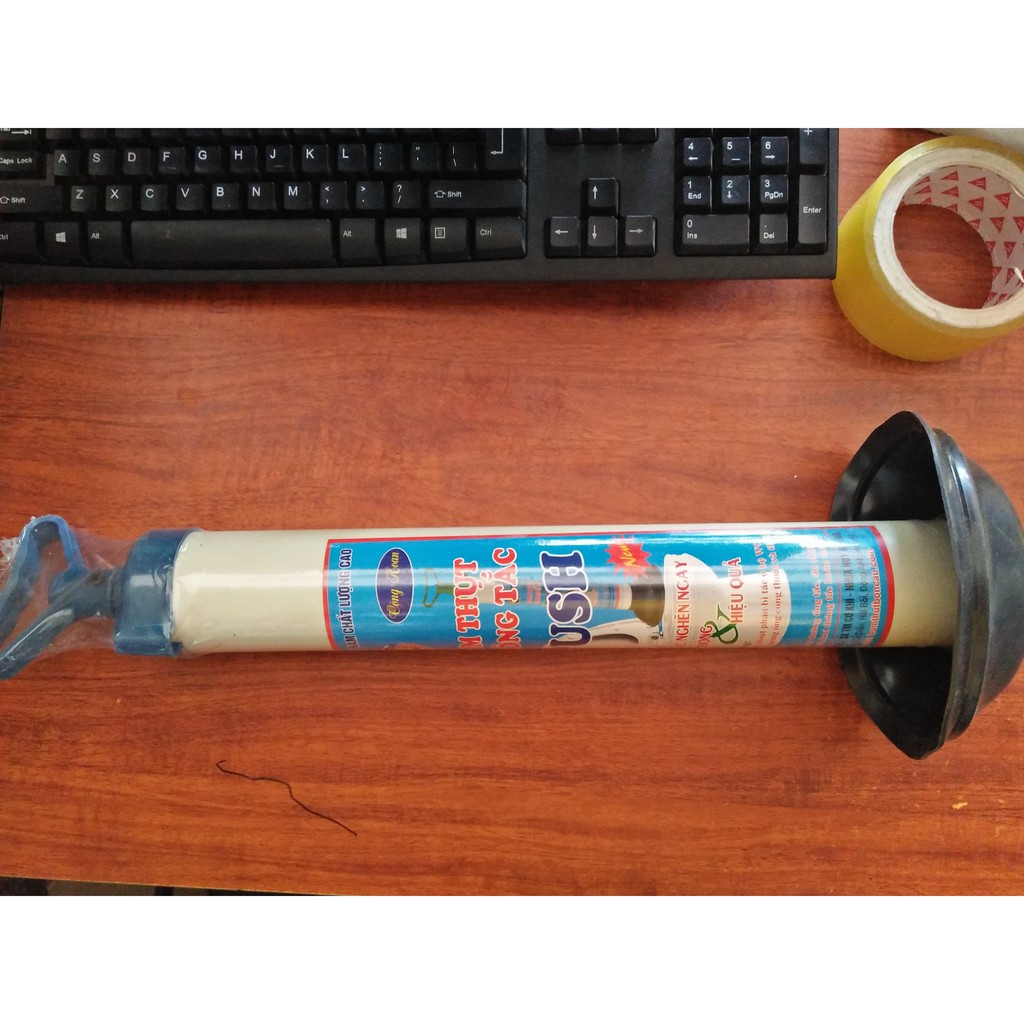 Bơm Thụt Thông Tắc Bồn Cầu