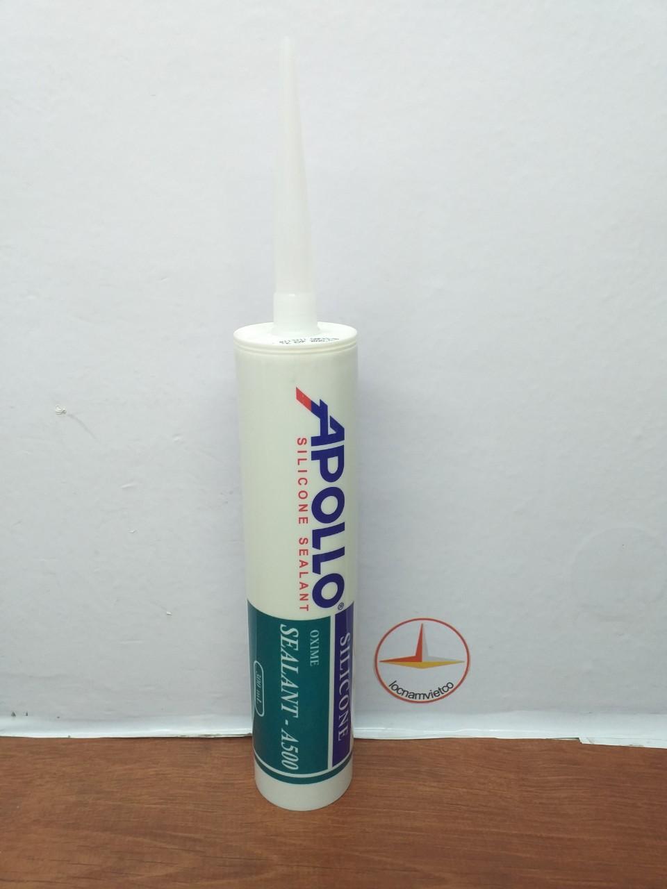 Keo Silicon Apolo A500( xám, đen, trắng trong, trắng sữa) 300ml