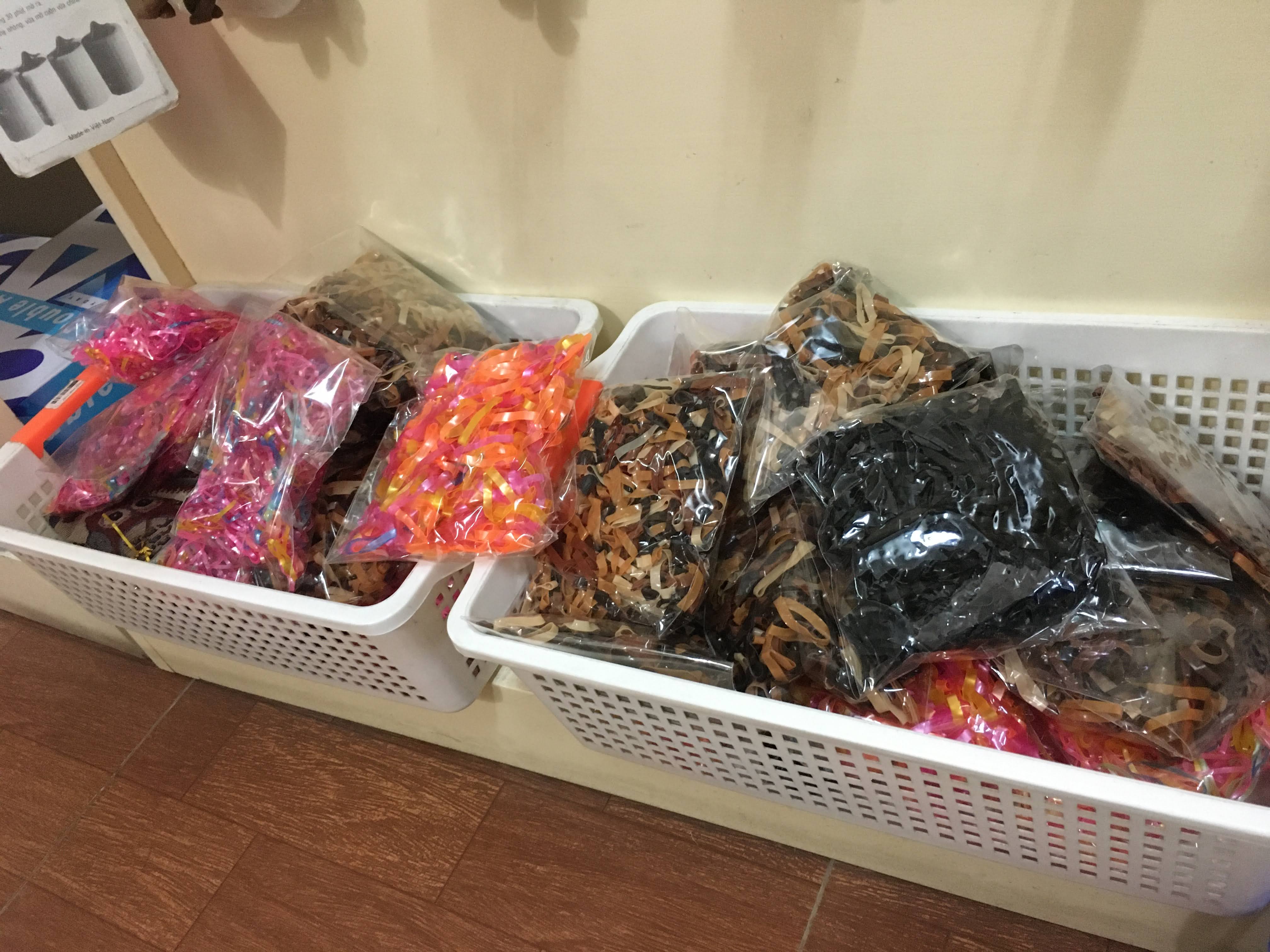 1 Gói Chun Buộc Tóc Sợi Nhỏ