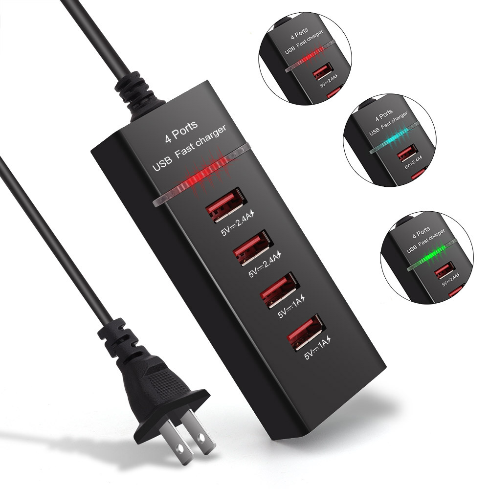 Ổ CẮM ĐIỆN SẠC ĐA NĂNG 4 CỔNG USB AAA