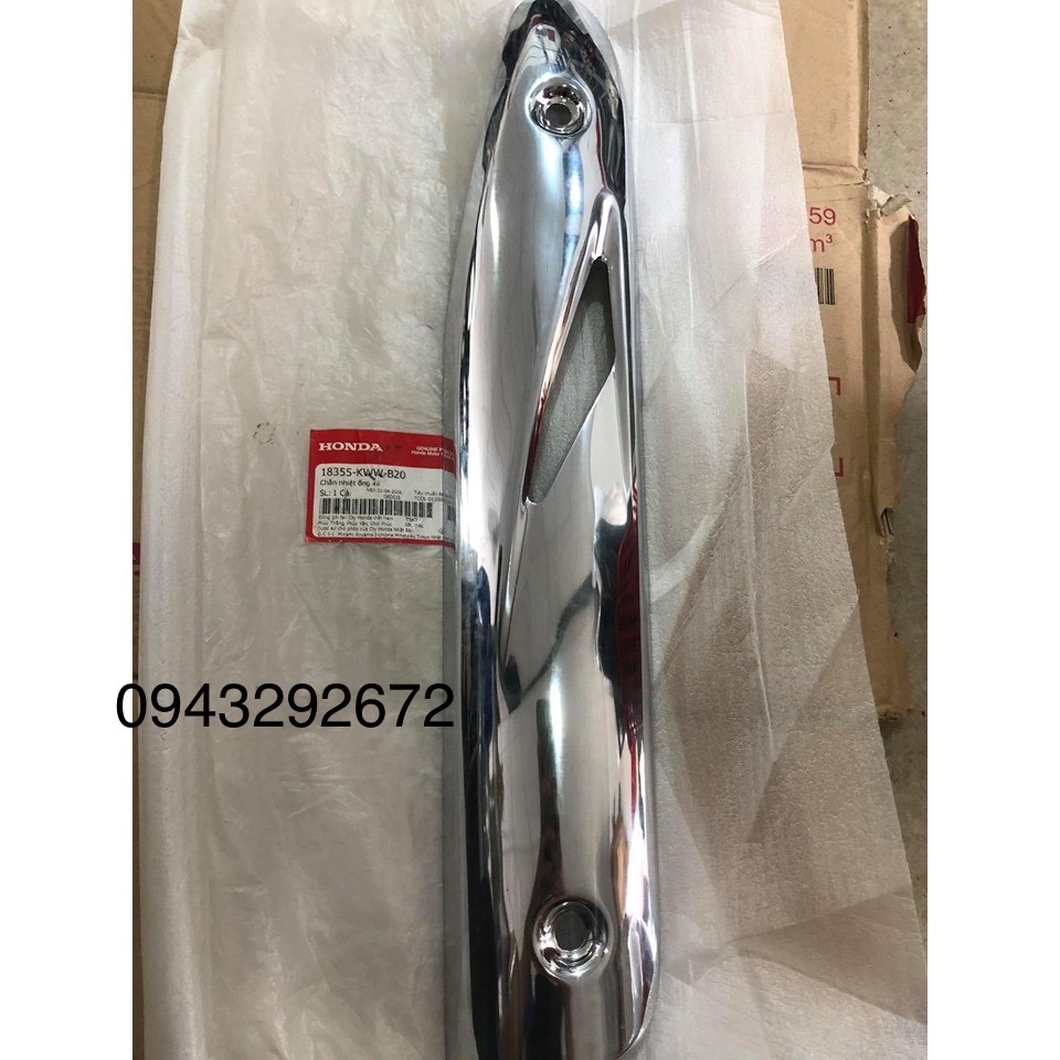 Tấm Bảo Vệ Pô ( ốp Pô ) Wave S 110 (2009, 2010) Honda