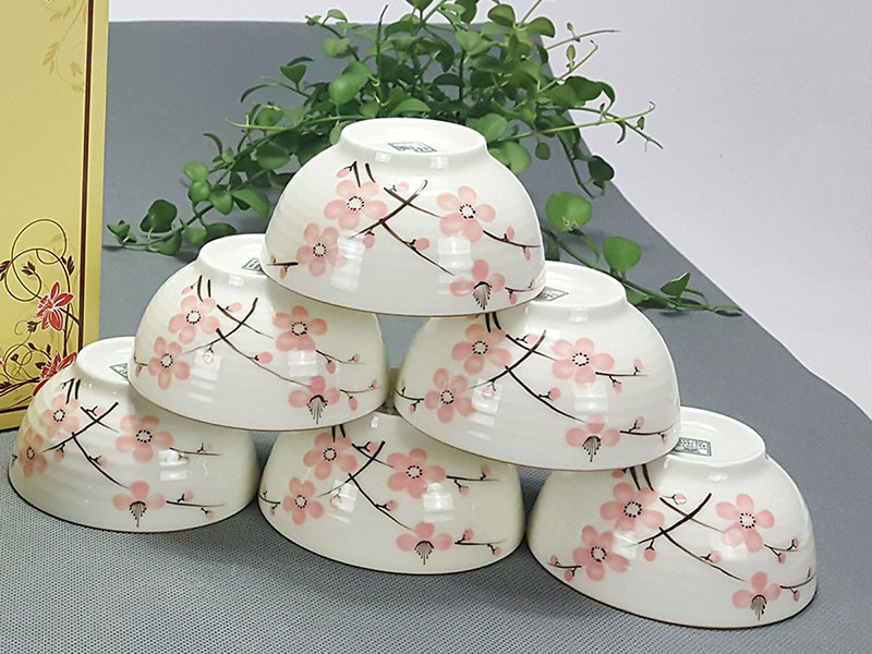 Bộ 10 chén ăn cơm , nước chấm kích thước 11cm tráng men cao cấp- bát ăn cơm - chén ăn cơm - chén sứ - bộ 10 chén