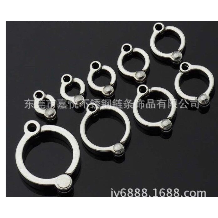 Vòng chân ( nhẫn ) cho vẹt dùng cho xích chân
