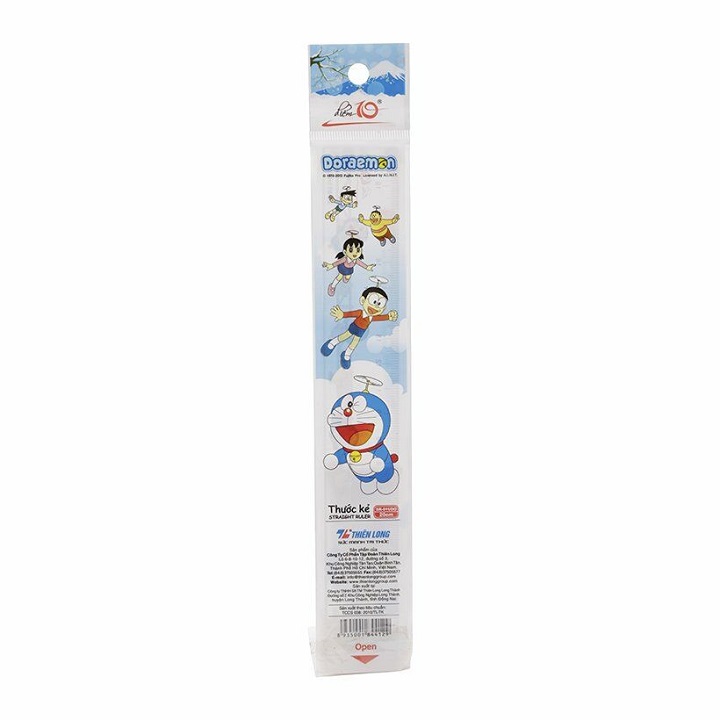 Thước Kẻ 20cm Điểm 10 Thiên Long Doraemon TP-SR011/DO