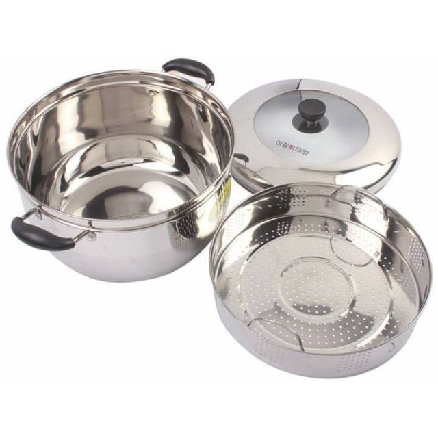 Nồi hấpnồi luộc gà đồ xôi Hàn Quốc