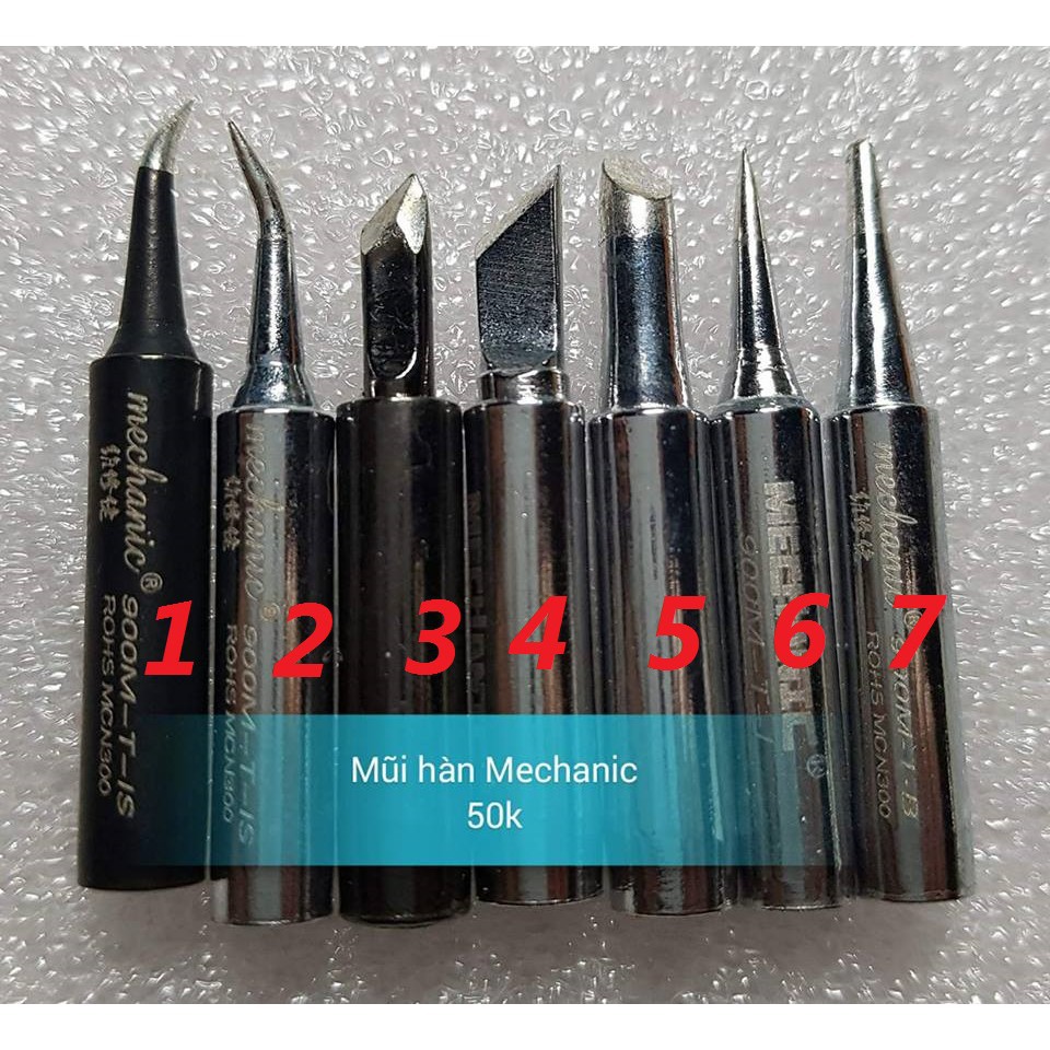 Mũi hàn Mechanic tốt bám thiếc