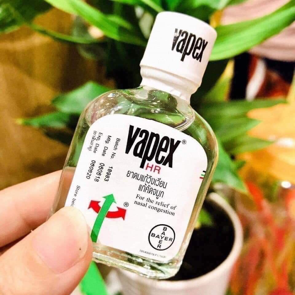 Dầu gió vapex giảm nghẹt mũi, nhức đầu hiệu quả hàng thái lan - 10344
