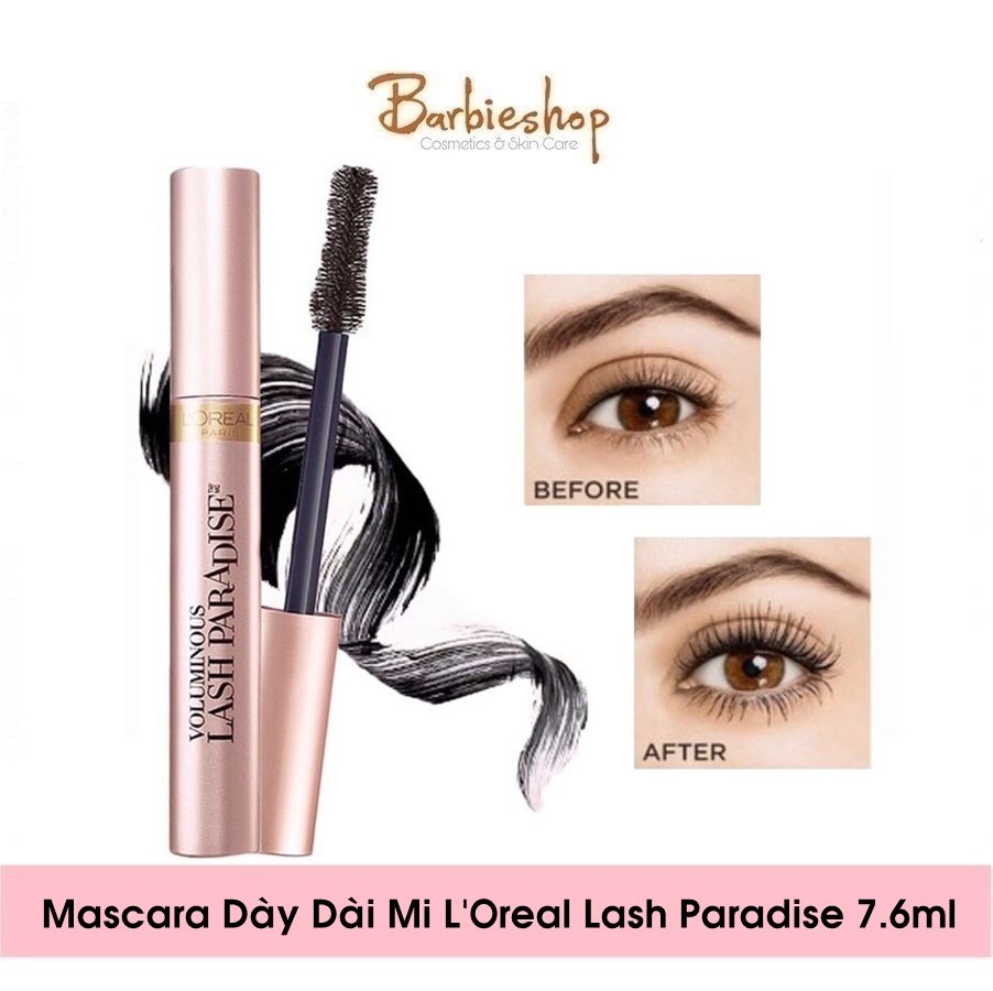 Mascara Dày Dài Mi L'Oreal Voluminous Lash Paradise 7.6ml