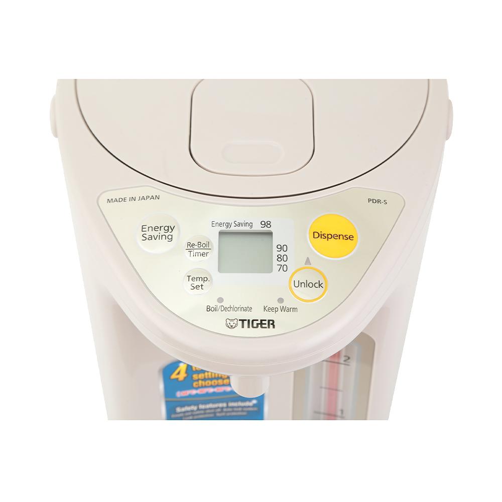 Bình thủy điện tử 4 mức nhiệt Tiger PDR-S30W (3 lít)