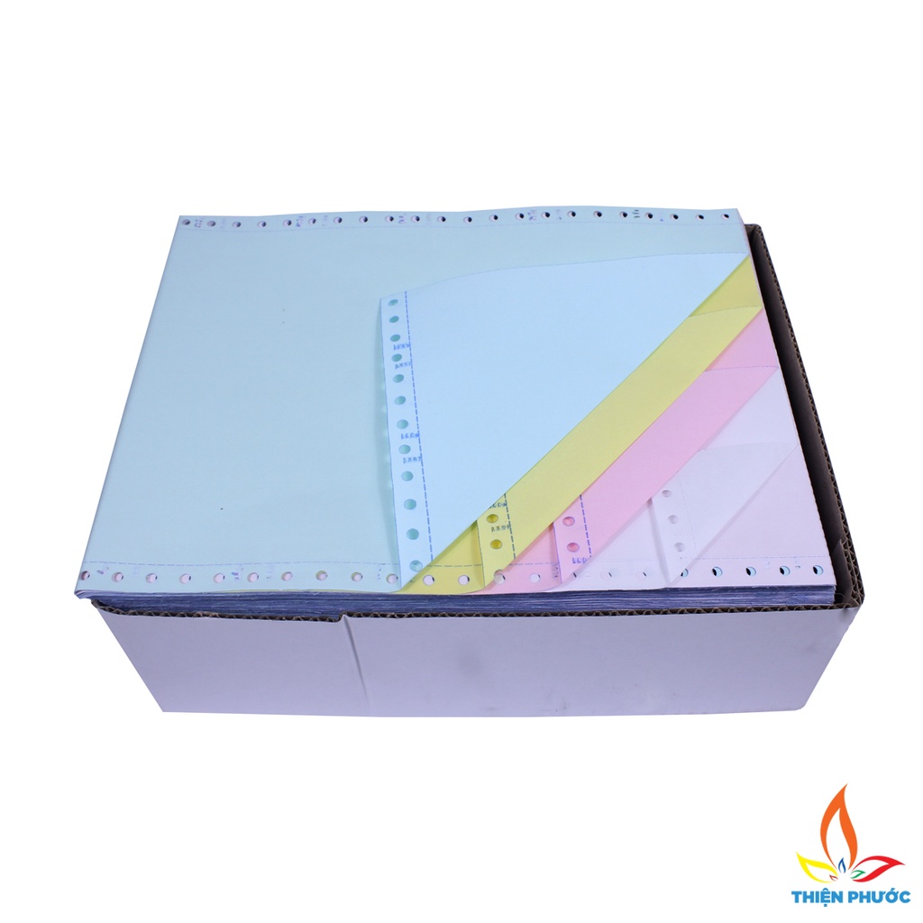 Giấy in liên tục 1liên 2 liên 3 liên chia 2 THIỆN PHƯỚC
