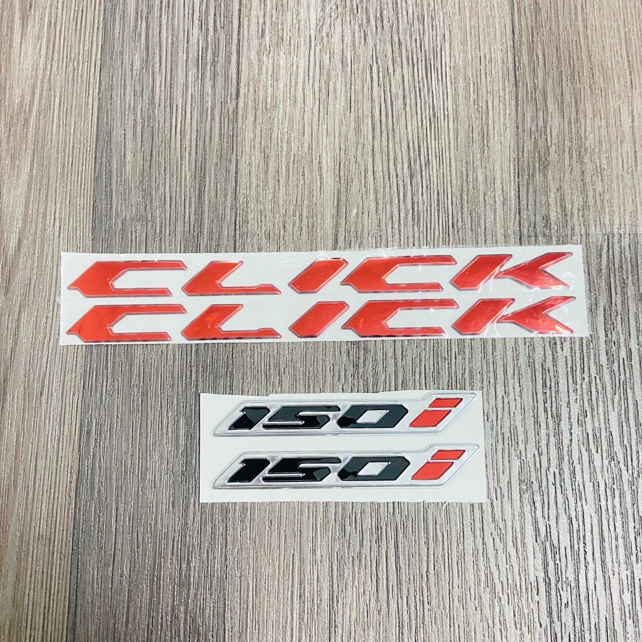 Combo tem chữ click và số 125i, 150i hàng bao đẹp