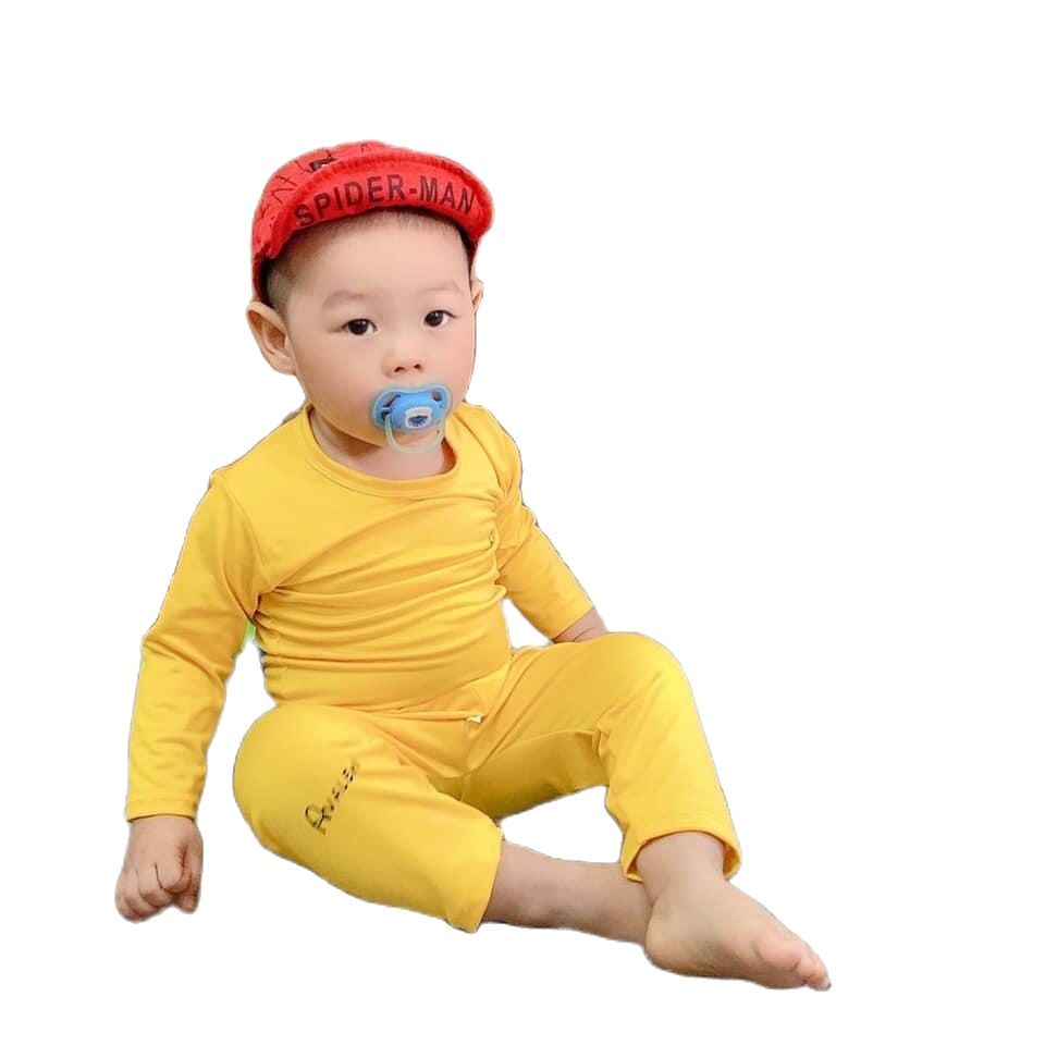 Freeship | Bộ Thun Lạnh Cho Bé | Thun Trơn | 4-15kg | Có Video