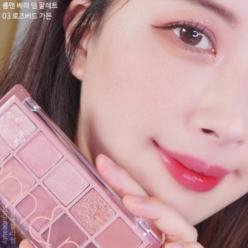 Bảng Phấn Mắt 10 Màu Siêu Lấp Lánh Romand Better Than Eye Palette
