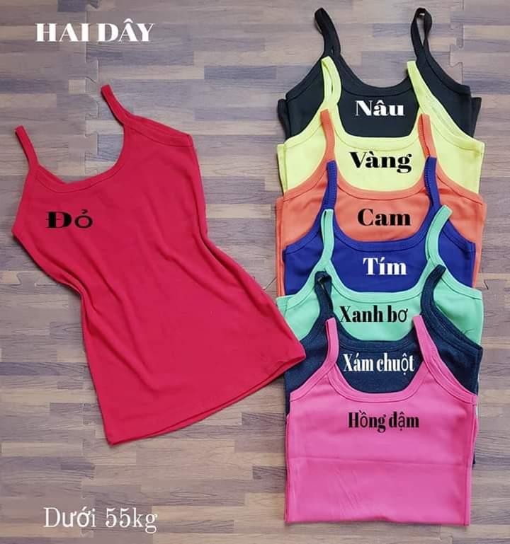 Áo thun 2 dâyáo thun nữ fom dưới 53kg -áo thun nữ mộc shop