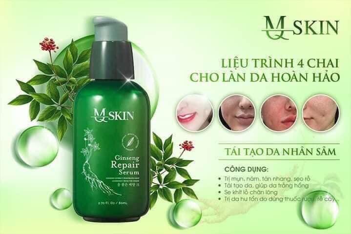 [mẫu cũ]Serum thay da nhân sâm mqskin
