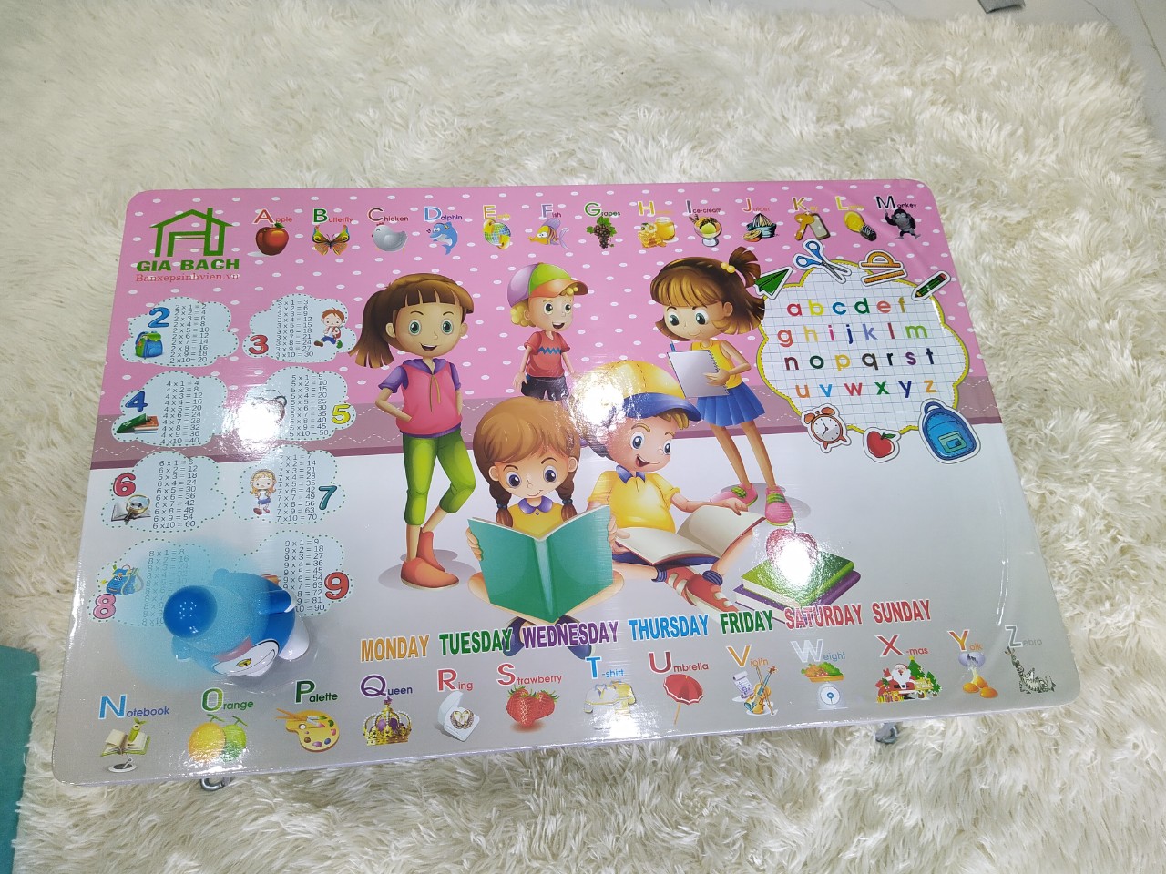 [KH] Bàn Học Sinh, Sinh Viên Chân Gấp, Xếp Gọn