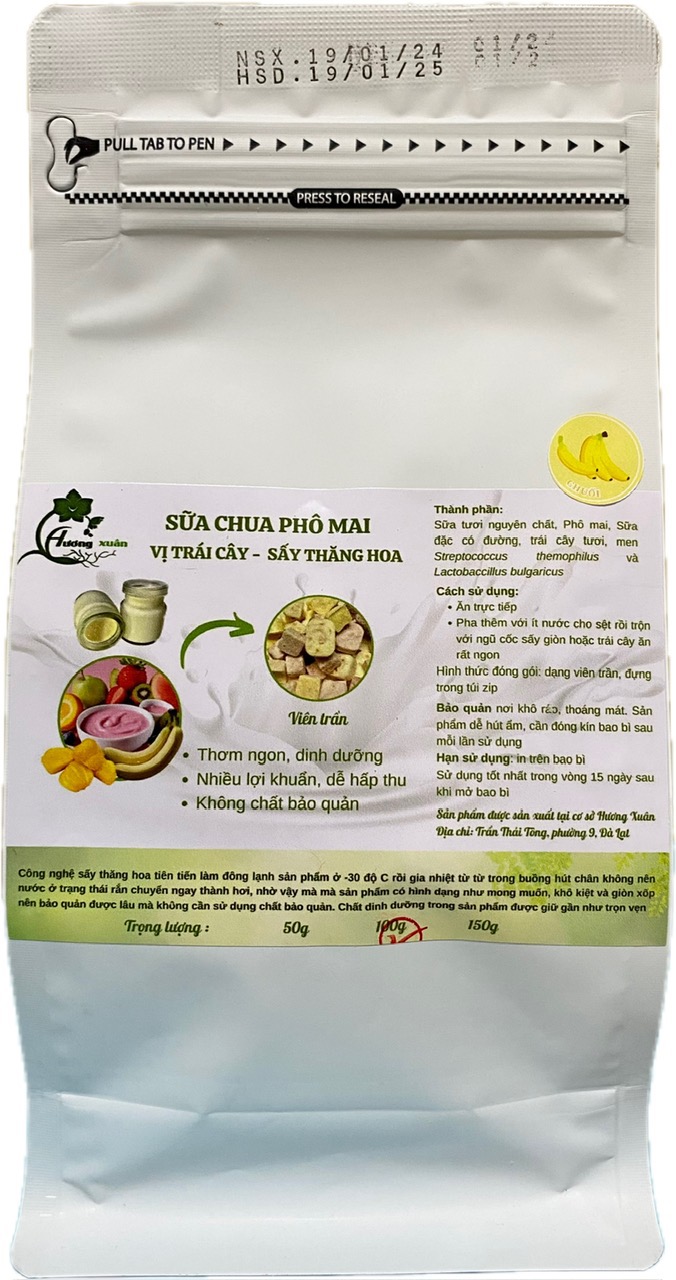 Sữa chua MÍT sấy thăng hoa - Đặc sản Đà Lạt