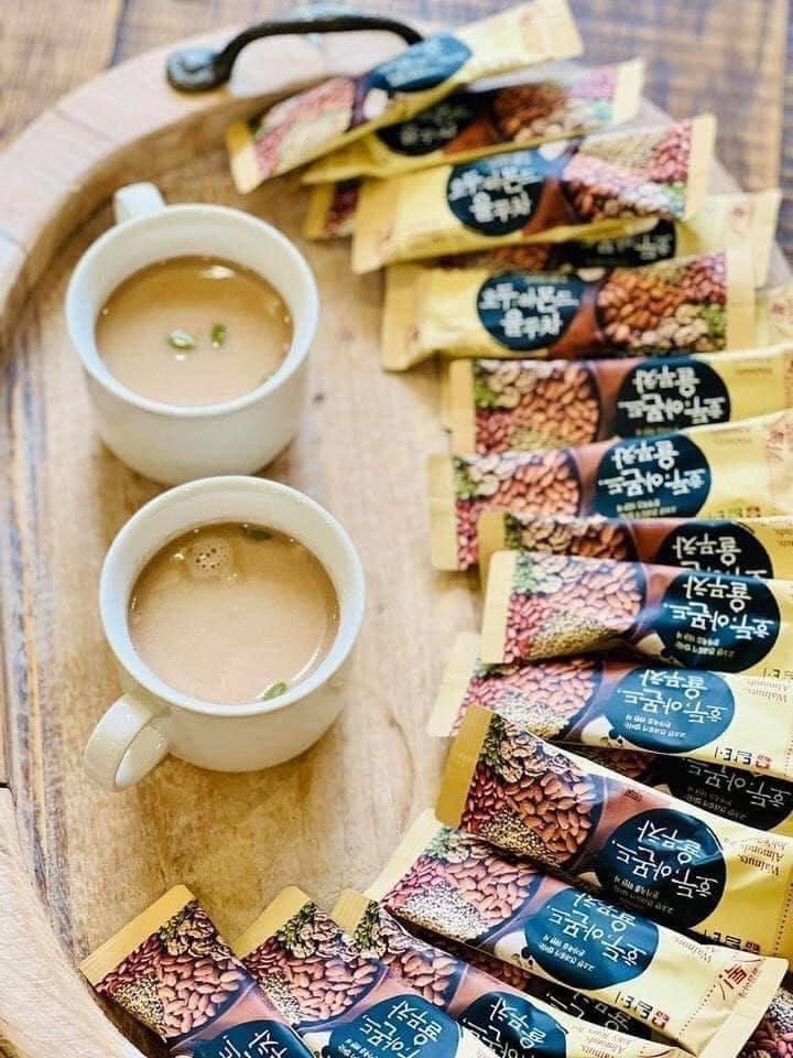 Date 02/28  Bột ngũ cốc dinh dưỡng DAMTUH Hàn Quốc hộp 50 gói 900g