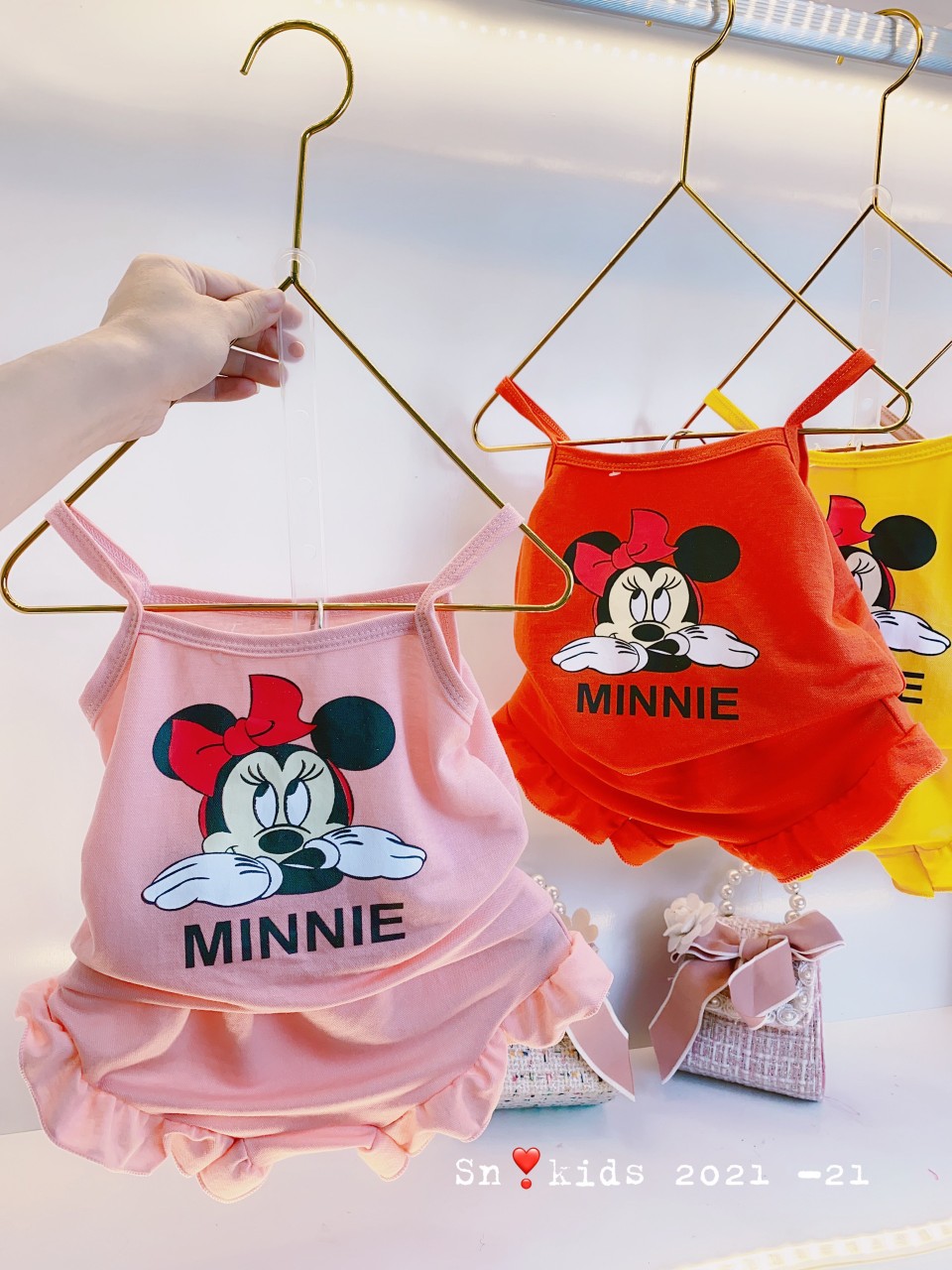 Bộ 2 dây Mickey cho bé gái