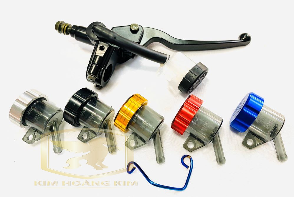 Combo Tay thắng bình dầu rời tặng kèm Bình dầu Khói nắp CNC và pass titan gắn bình dầu nhiều màu để lựa chọn