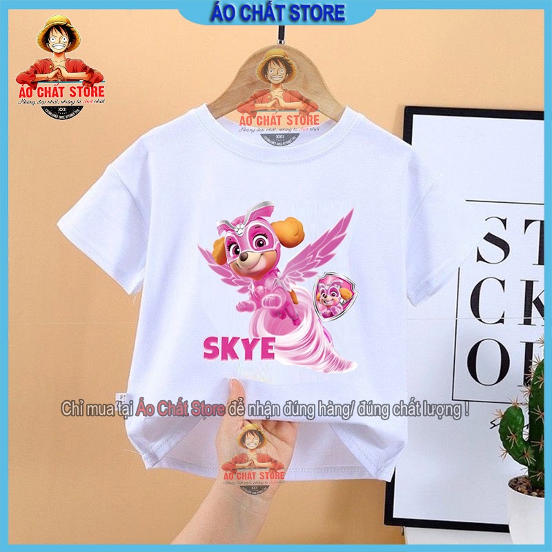 Áo trẻ em đội chó cứu hộ SKYPE PAW PATROL cho bé trai | bé gái mẫu mới PA33 |