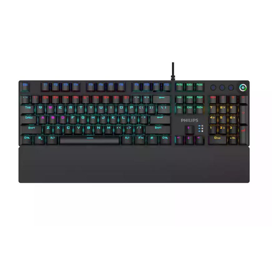 Bàn phím cơ Gaming có LED Philips 8614
