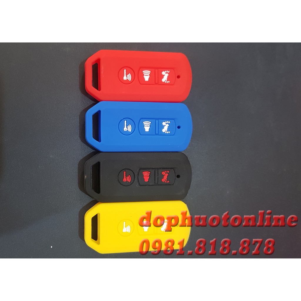 Bọc Chìa Khóa Smartkey Sh 3 Nút - Chất Liệu Silicon <Dpol>