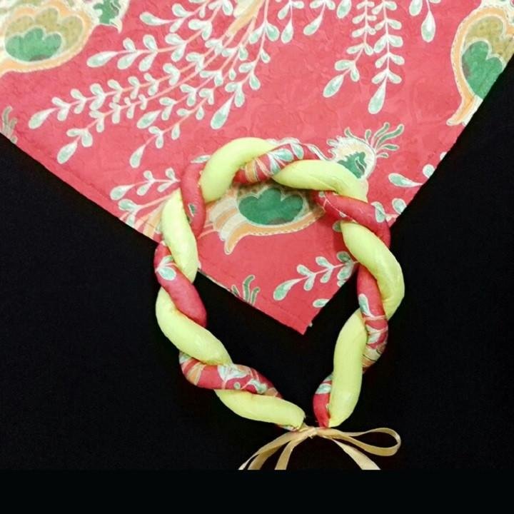 Mấn đội áo dài handmade
