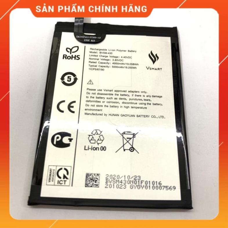 Pin vsmart live 4_joy 3 zin new hãng .model v430