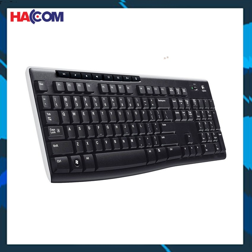 Bàn phím không dây Logitech K270 Kết nối không dây thuận tiện