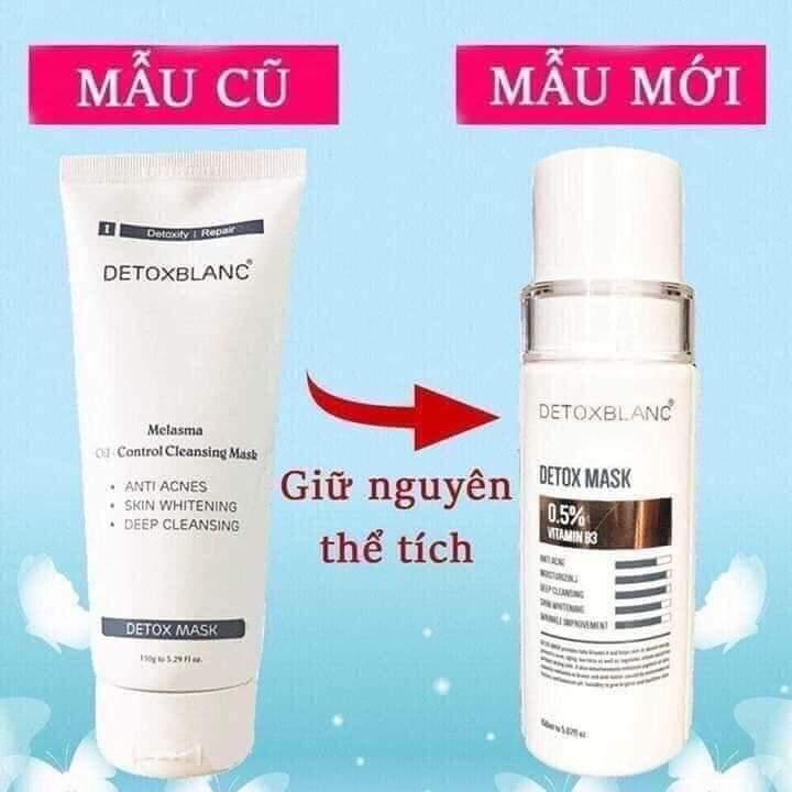 MẶT NẠ SỦI BỌT THẢI ĐỘC DETOX BLANC.(MẪU MỚI NHẤT)