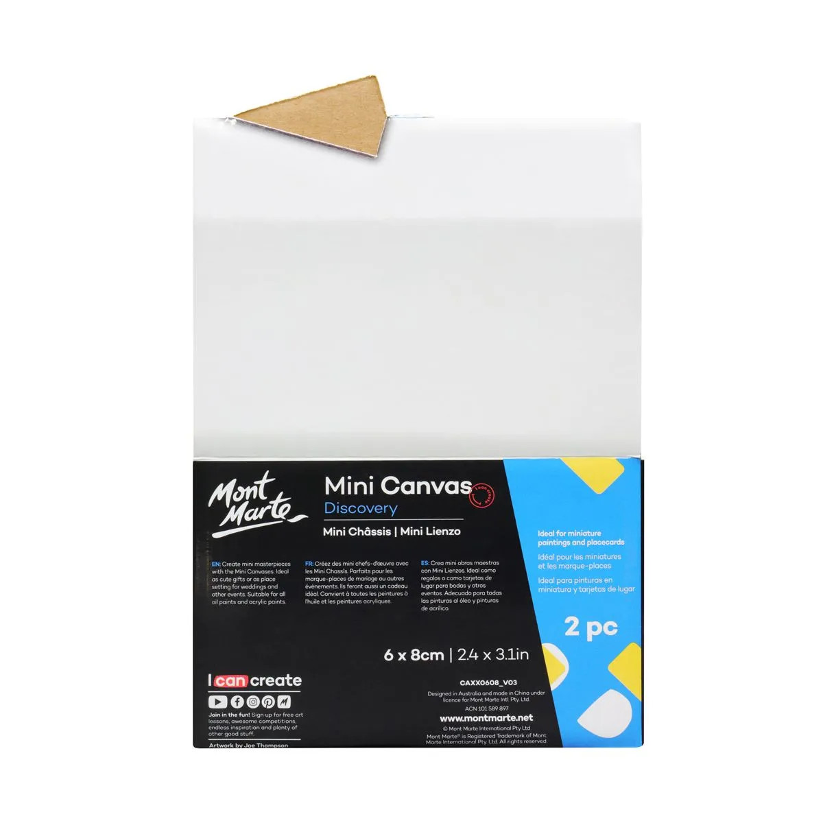 Khung Canvas Mini Mont Marte