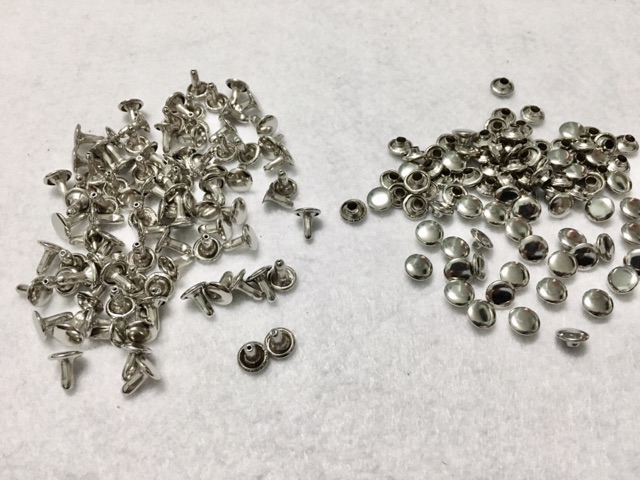 Đinh Tán Bạc 10x8mm (10 bộ/gói)