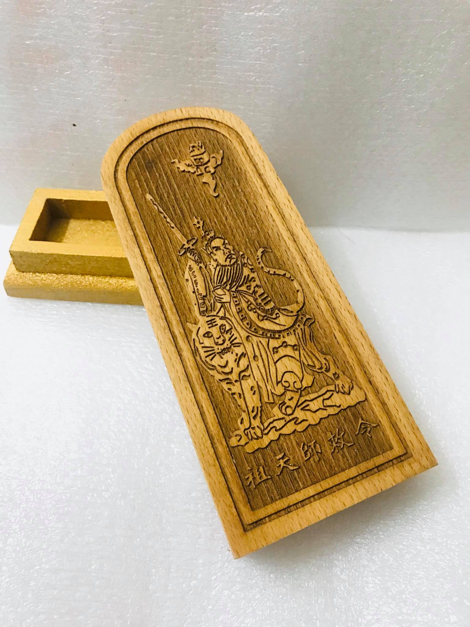 Hiệu Lệnh Trương Thiên Sư gỗ đào