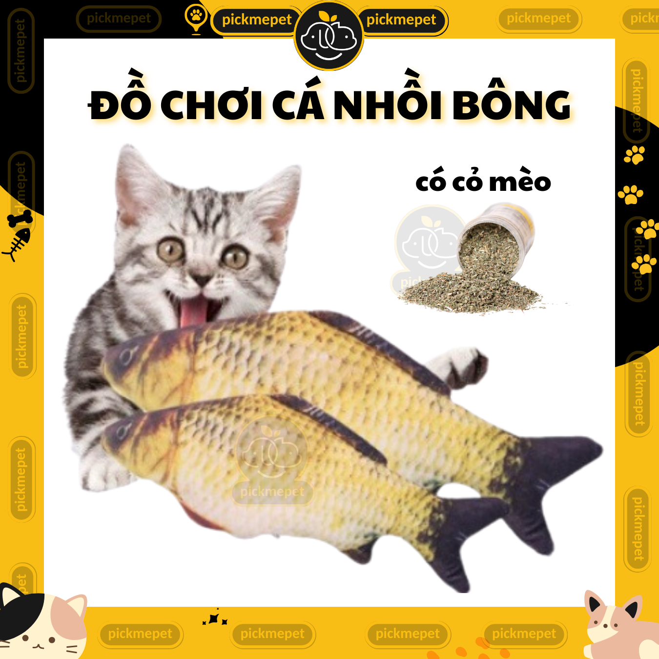 Stuffed Fish Toys for Cats